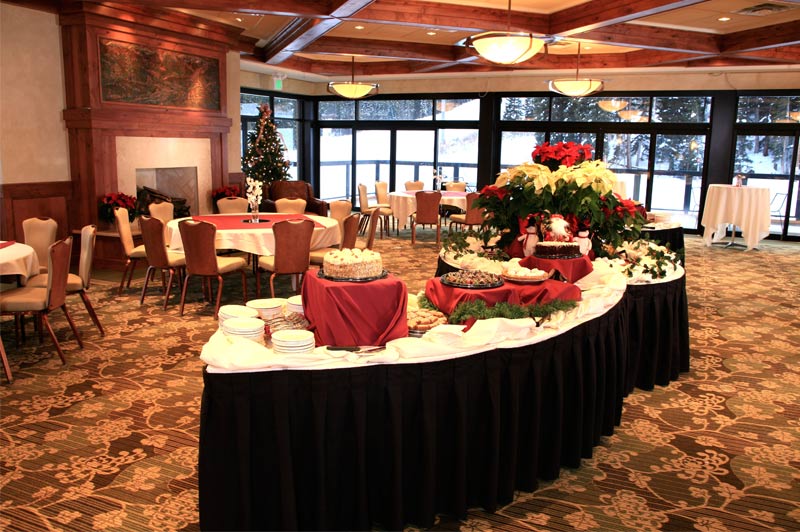 Buffet in The Imperial Ballroom at Beaver Run Resort in Breckenridge 