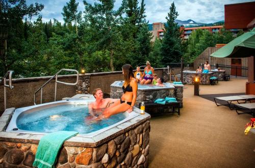 Outdoor Hot Tubs at Beaver Run Resort Breckenridge 