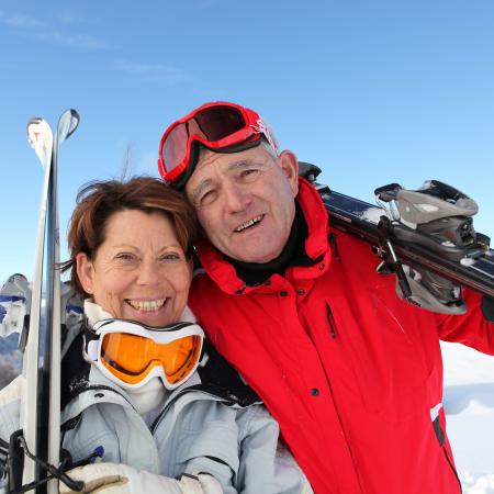 Skiing Seniors