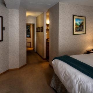 Two Bedroom Suite Master Bedroom in Building 4 at Beaver Run Resort in Breckenridge 