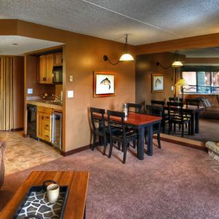 Colorado Suite Room at Beaver Run Resort in Breckenridge Dining Area 