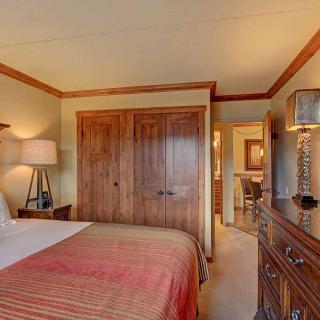 One Bedroom Condo Bedroom at Beaver Run Resort in Breckenridge