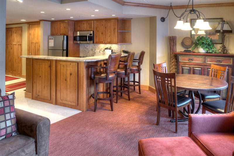 Summit Suite Kitchen and Living Room at Beaver Run Resort Breckenridge 